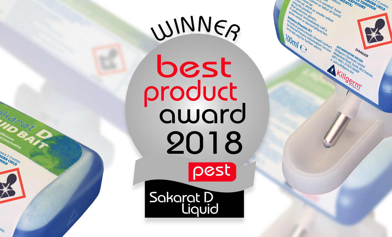 Sakarat D Liquid Bait Wins Pest Best Product Award 2018 Sakarat D Liquid Bait Wins Pest Best Product Award 2018