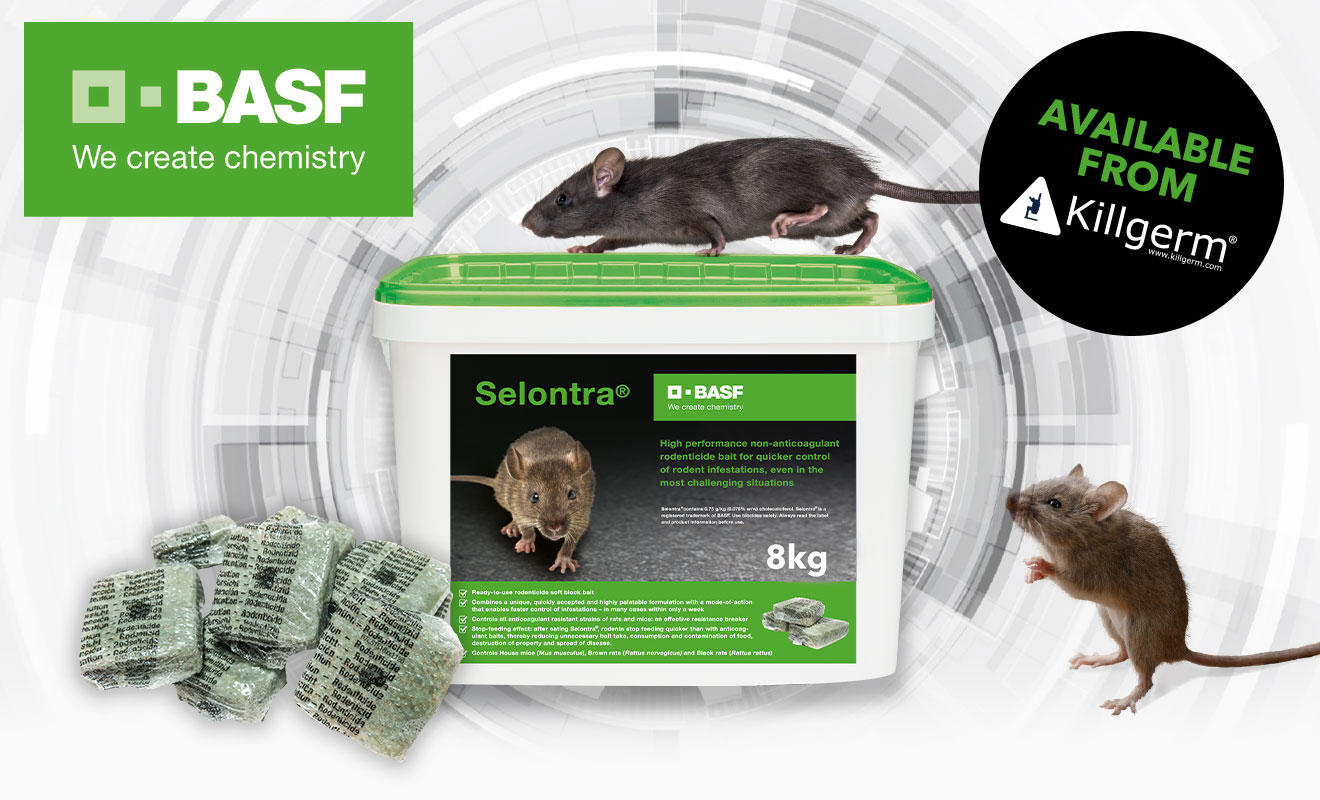 New rodenticide bait offers different mode of action and faster control