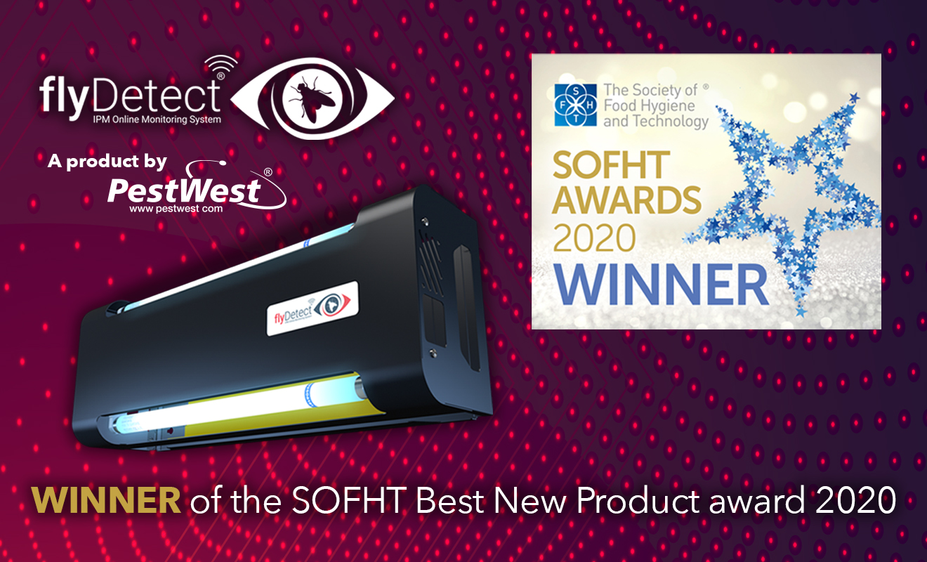 PestWest wins Best New Product Award for flyDetect®