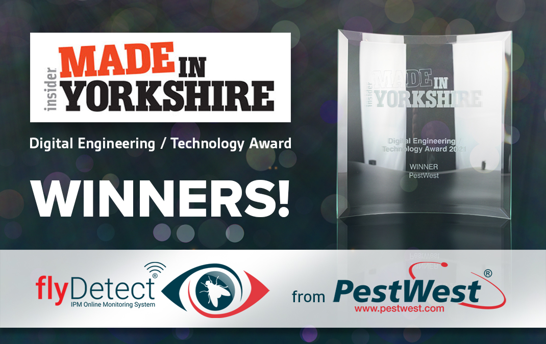 PestWest® flies high with another award-winning night for flyDetect®