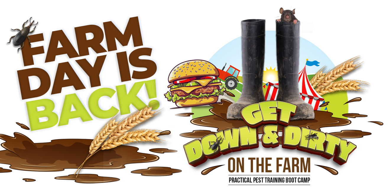 Farm day is back - Practical pest training boo camp