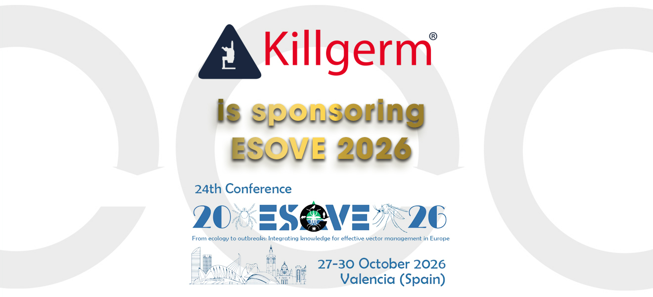 Killgerm Chemicals Ltd and the University of Reading are joining forces at the 24th European Society for Vector Ecology (ESOVE) Conference in Valencia